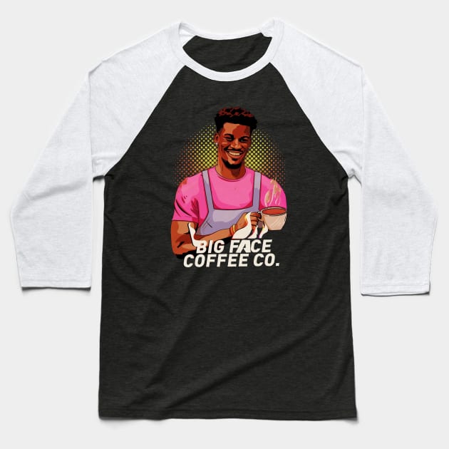 Coffee miami heat butler Baseball T-Shirt by mynamekian